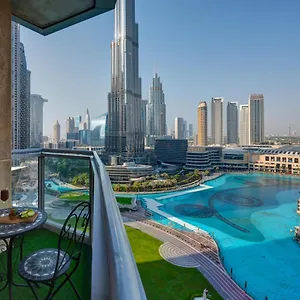  شقة Durrani Homes - Luxe Living With Burj Khalifa And Fountain View - Third Without Partition الإمارات العربية المتحدة